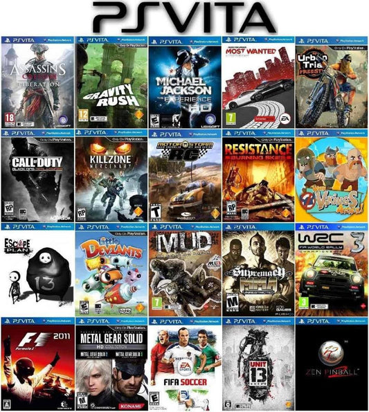 Ultimate Sony PlayStation VITA VPK 2TB Collection. Ready To install and Play 2025 Edition!