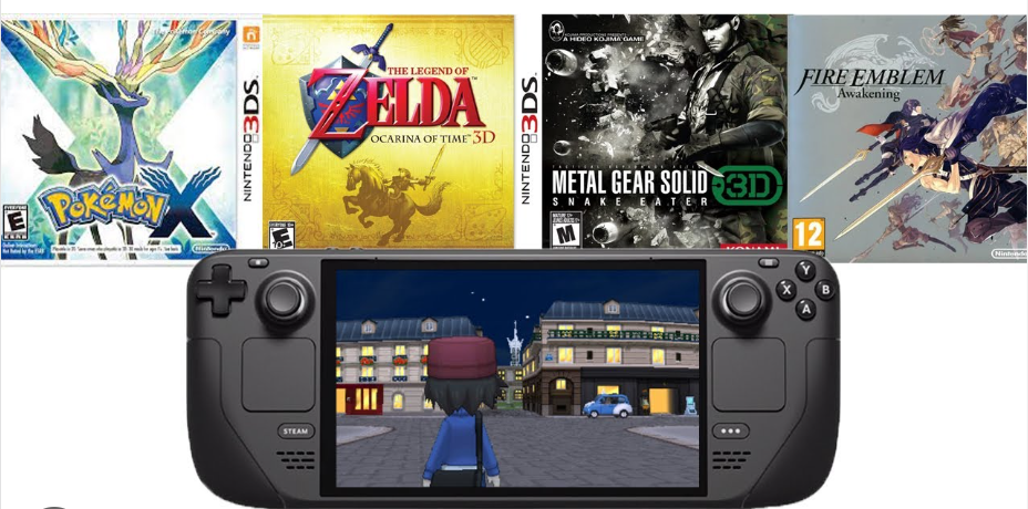 Ultimate PC/Asus Ally/Steam Deck 3DS 512GB Edition Powered by Batocera , Up to 490+ games with LIFE TIME Updates!