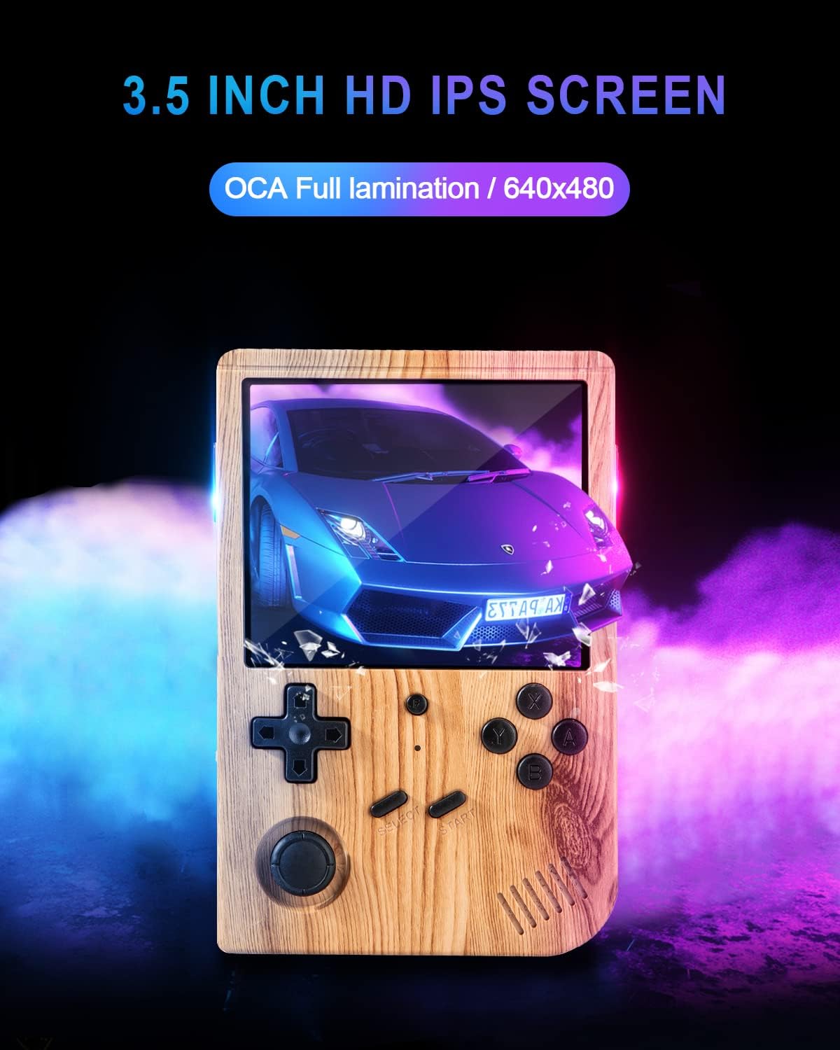 Anbernic RG351V Handheld Game Console (3.5" Screen) with 512GB Up to 25k Games Ready to Play
