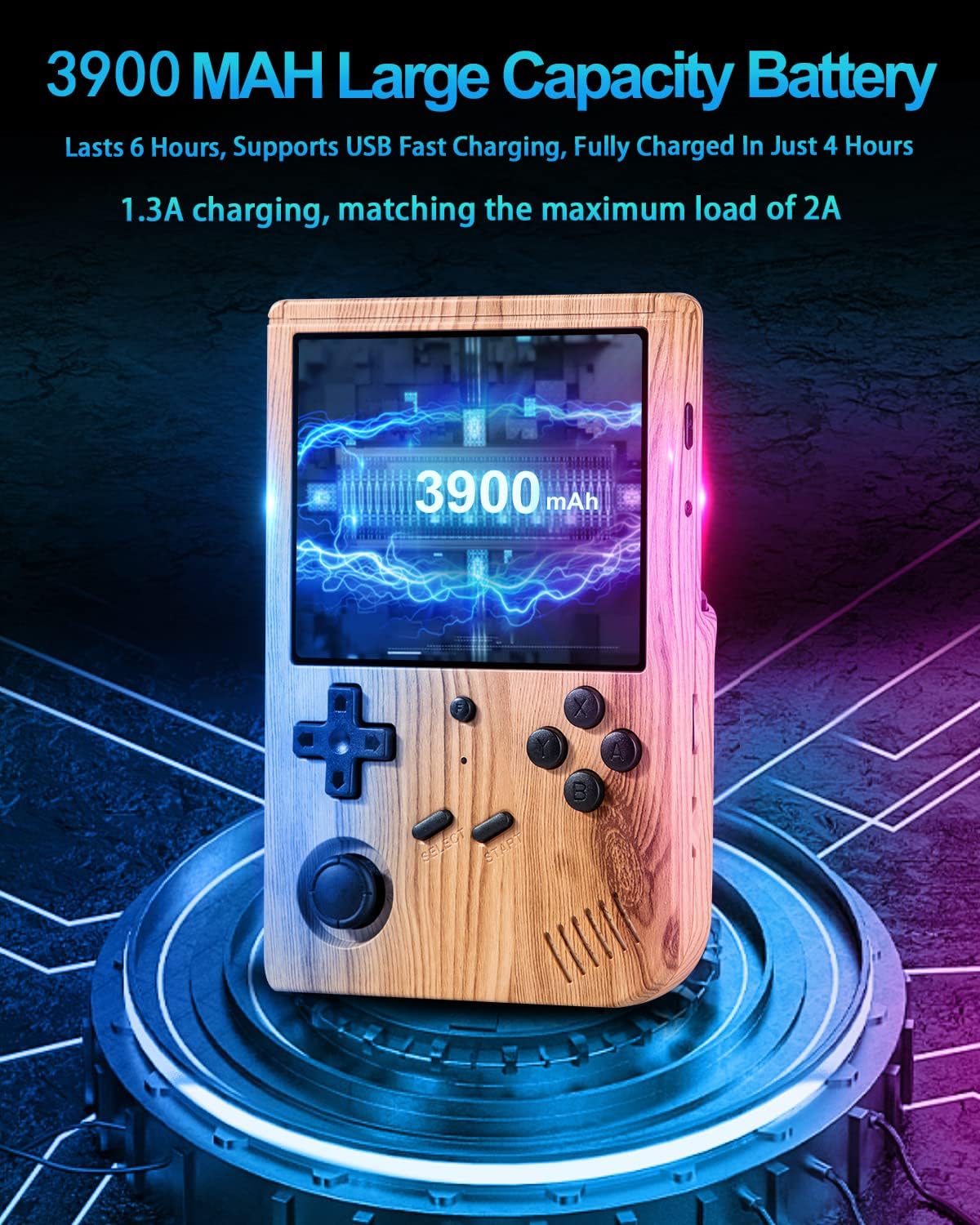Anbernic RG351V Handheld Game Console (3.5" Screen) with 512GB Up to 25k Games Ready to Play
