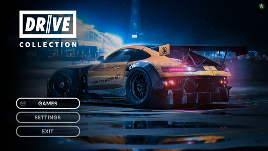 Ultimate RetroFE up to 2TB HDD Driving Collection Plug and Play 2025 Edition!