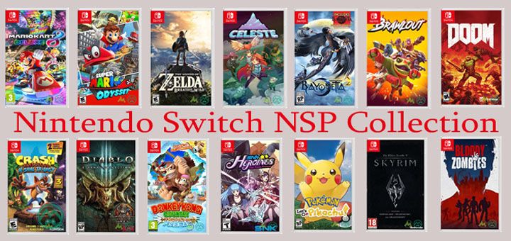 Up to 18TB Nintendo Switch NSP/XCI format US/EU/JP 2025 Collection External Hard Drive for PC/Steam Deck