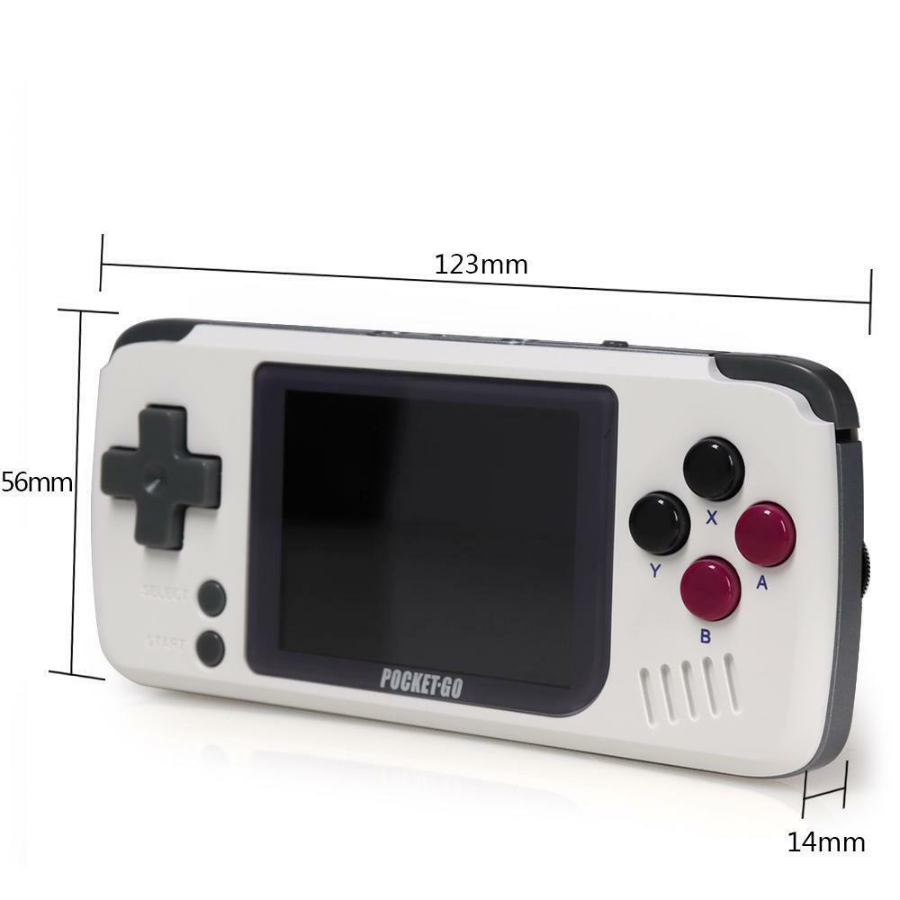 PocketGo Handheld Game Console (2.4" Screen) with 64GB Ready to Play!