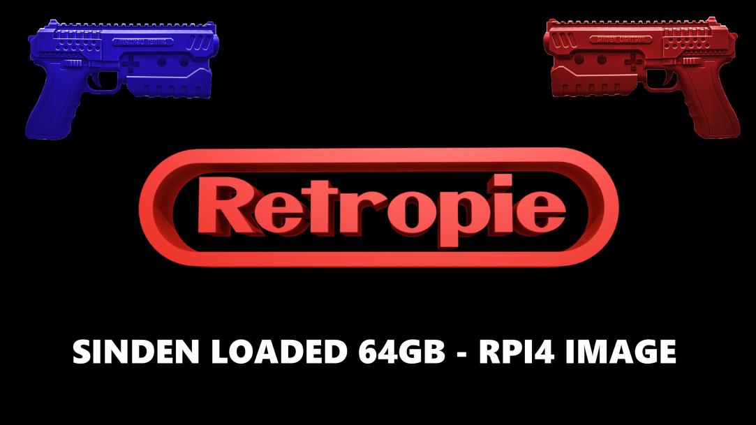 For Raspberry Pi 4/Pi 400 Micro SD Card Sinden Edition