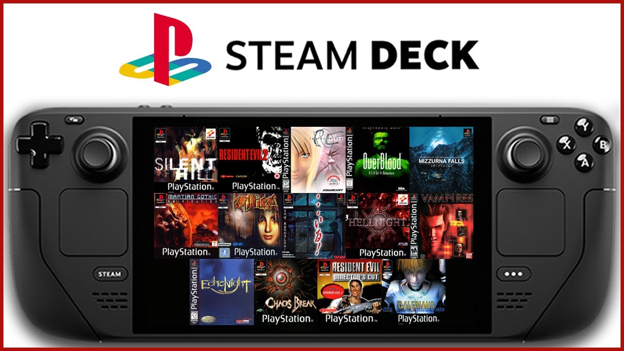 Ultimate Steam Deck PSX 512GB Edition Powered by Batocera , Up to