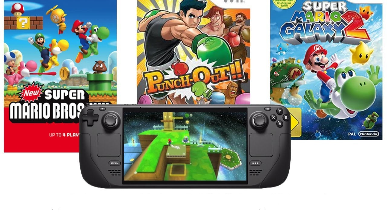 How To Play Wii And Wii U Games On Steam Deck