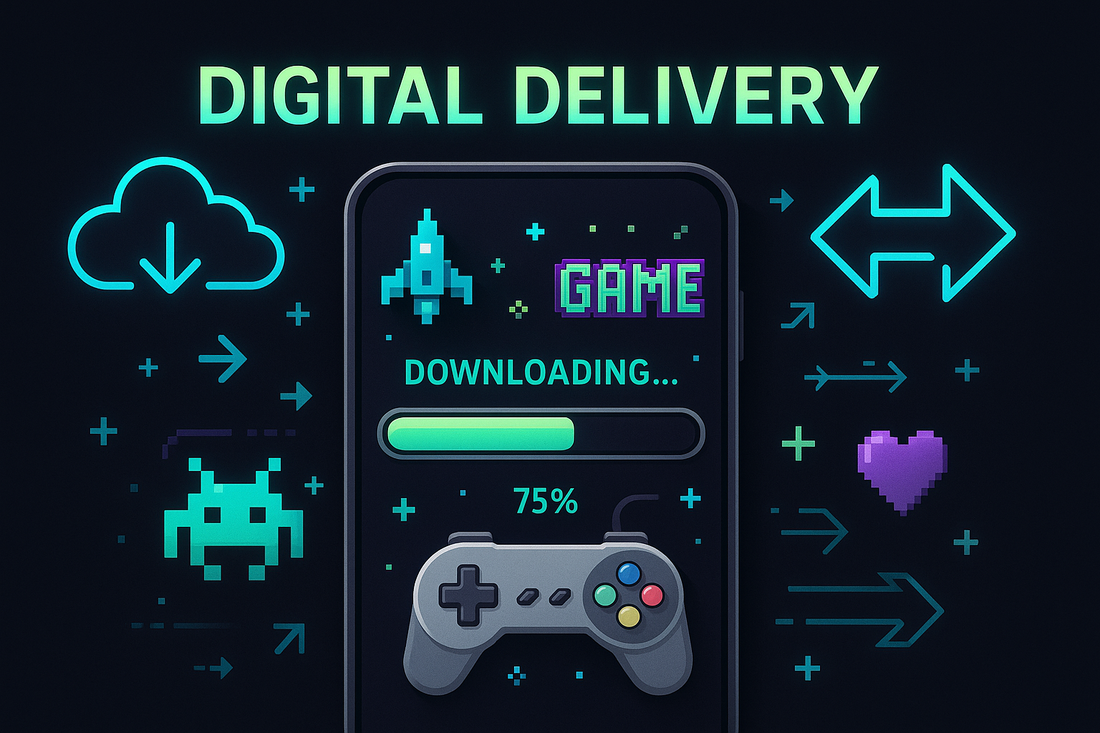 Digital Delivery Service – Instant Access to Your Retro Gaming Collection! 🚀