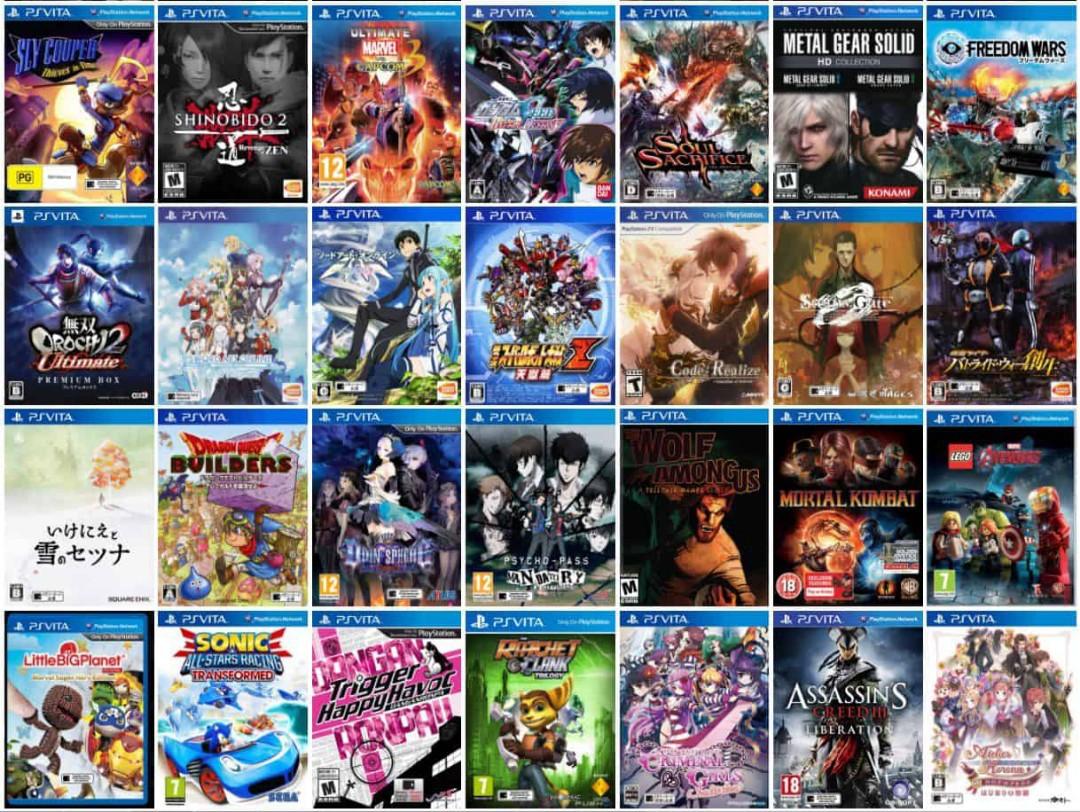 Ultimate Sony PlayStation VITA VPK 2TB Collection. Ready To install and Play 2025 Edition!