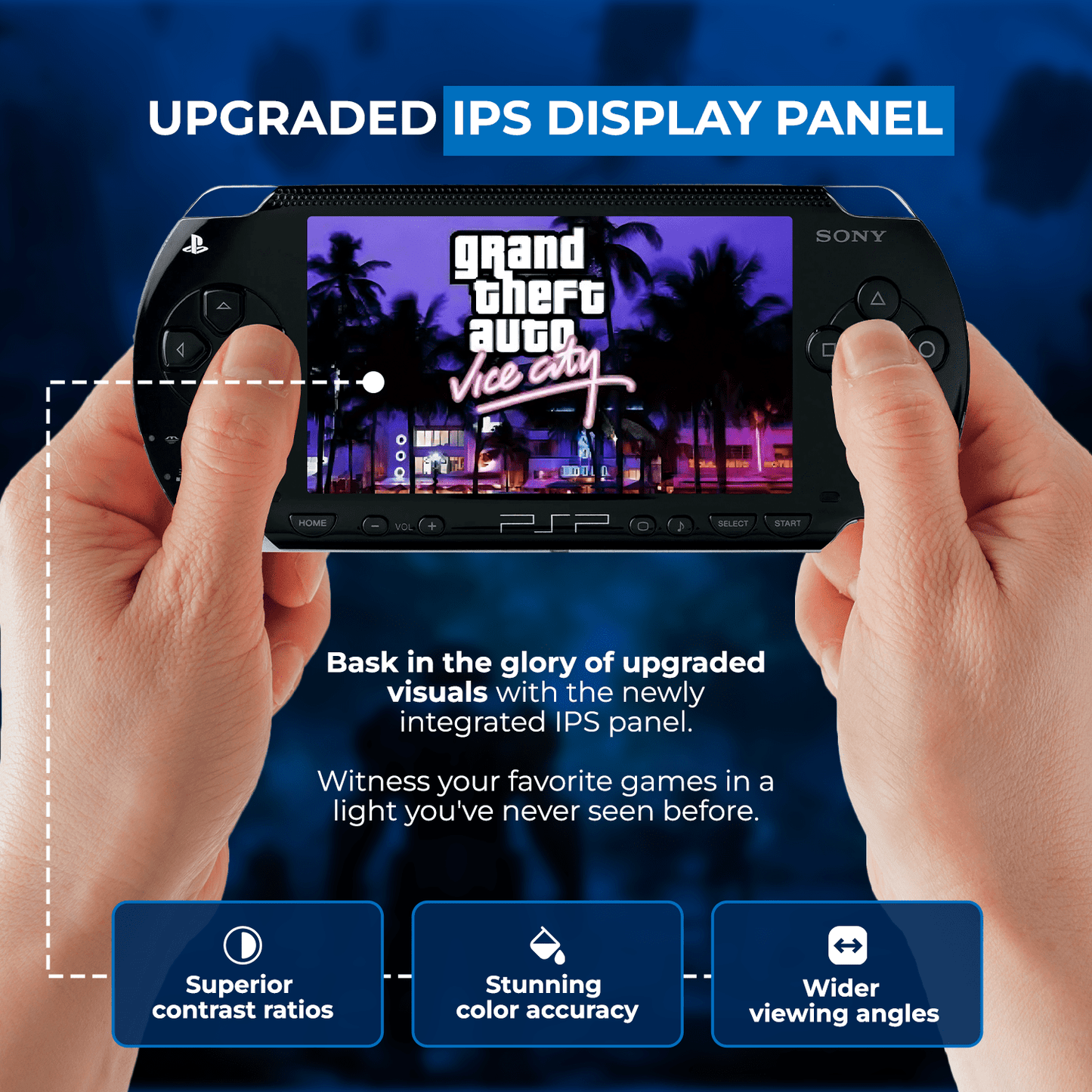 [Pre Order] Custom PlayStation Portable (PSP1000) Bundle 128GB Base up to 256GB, USB C Upgrade Included!