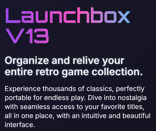 All NEW 2025 Launchbox 22TB HDD for Steam Deck/Asus Ally/PC Front Ends Plug and Play Up to 195+ Systems Up to PS4!