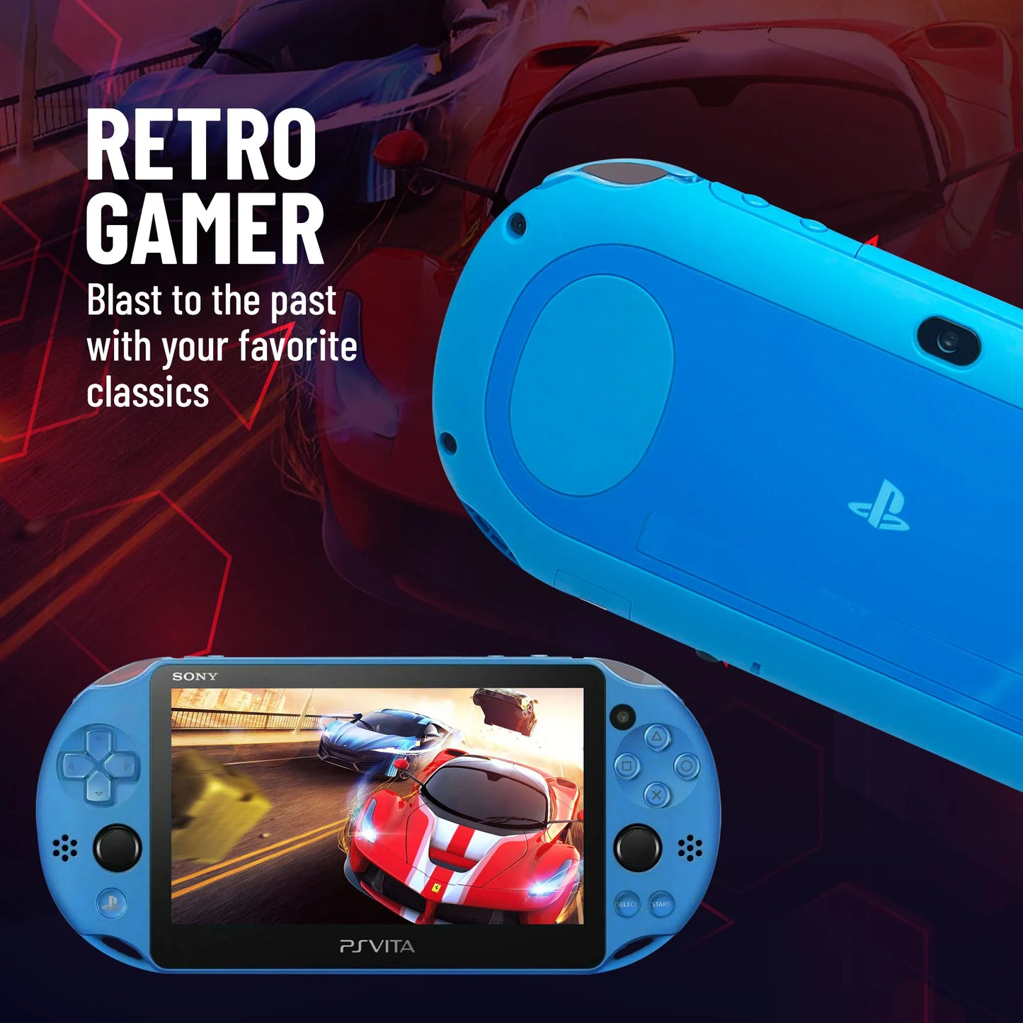 [Pre Order] Custom PlayStation Vita Slim Bundle 256GB Base up to 1TB, USB C Upgrade Included!