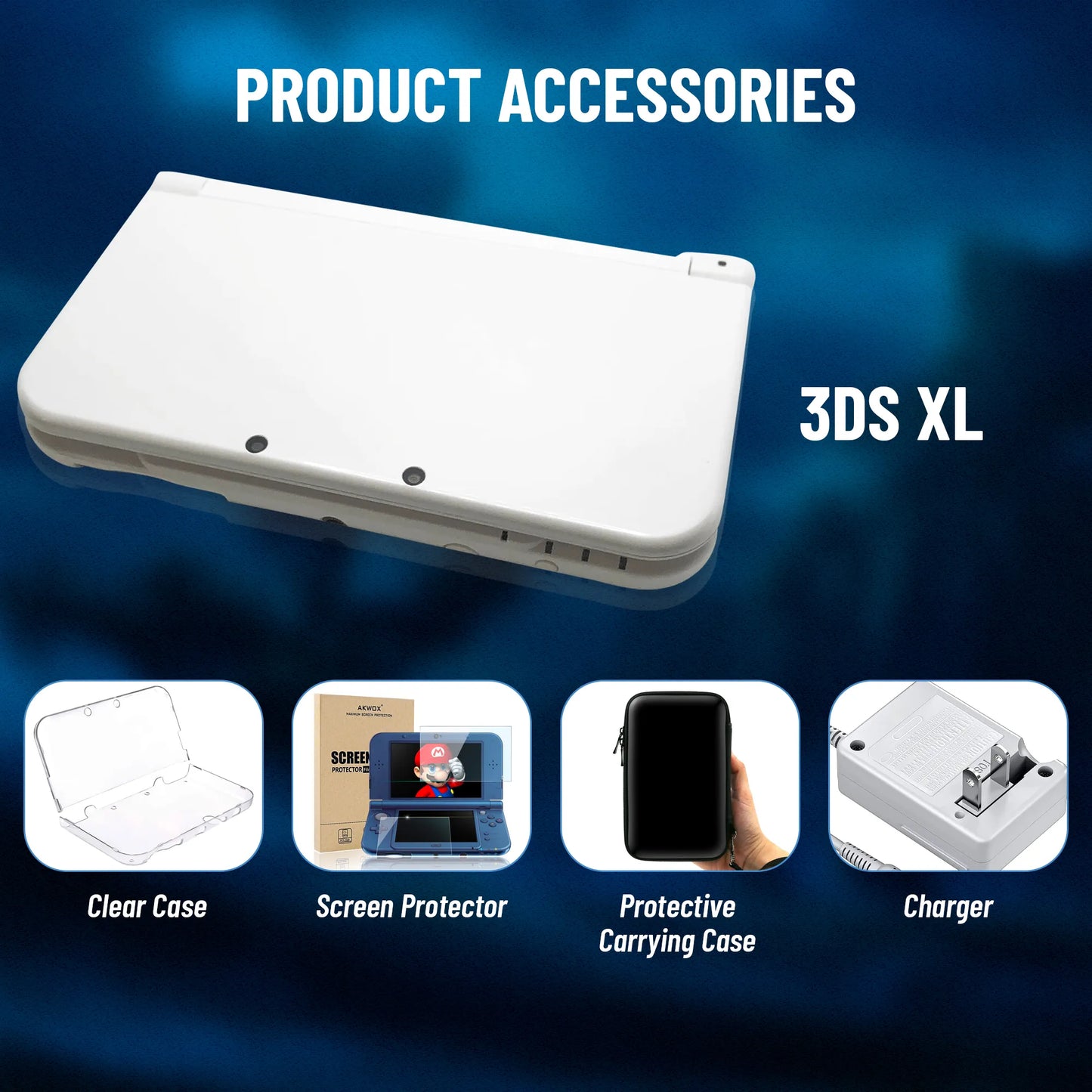 [Pre Order] Custom New Nintendo 3DS XL 256GB Bundle , USB C / Pro Grip Case Upgrade Included!