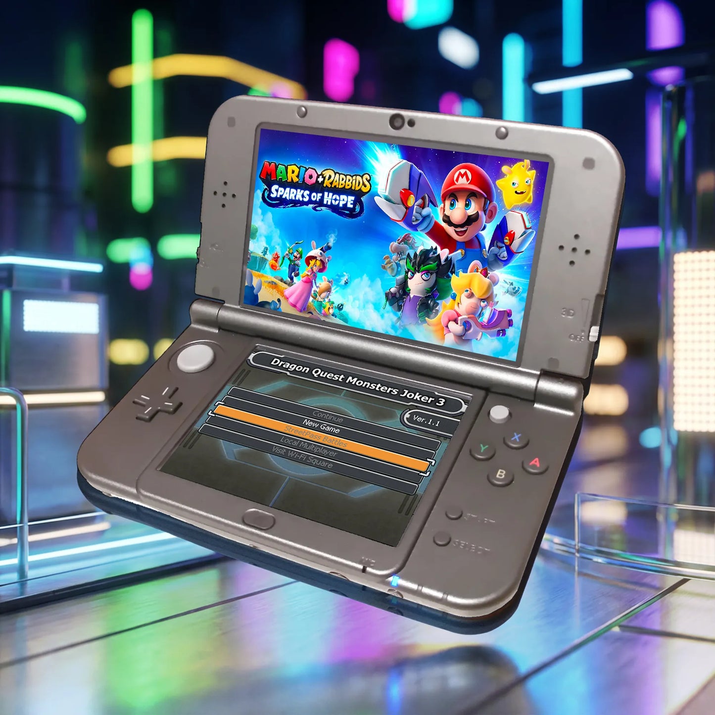 [Pre Order] Custom New Nintendo 3DS XL 256GB Bundle , USB C / Pro Grip Case Upgrade Included!