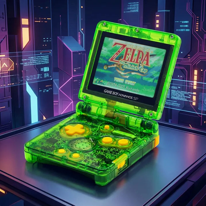 [Pre Order] Custom Nintendo Gameboy Advance SP USB C / IPS Screen Upgrade Included!