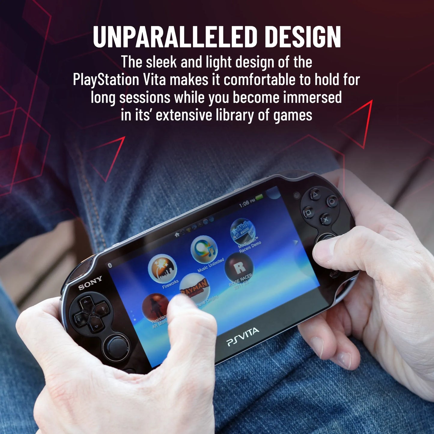 [Pre Order] Custom PlayStation Vita Slim Bundle 256GB Base up to 1TB, USB C Upgrade Included!