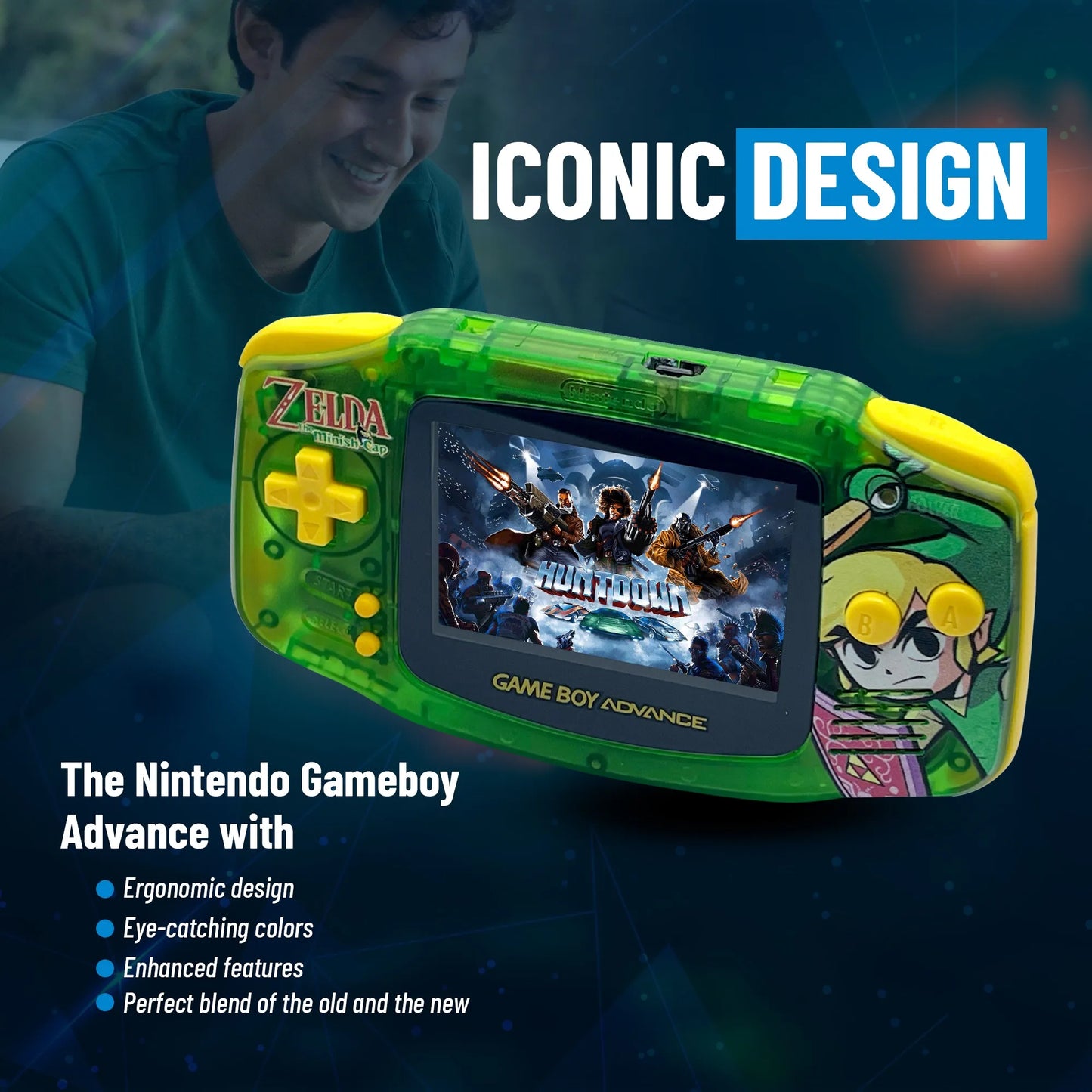 [Pre Order] Custom Nintendo Gameboy Advance USB C / IPS Screen Upgrade Included!